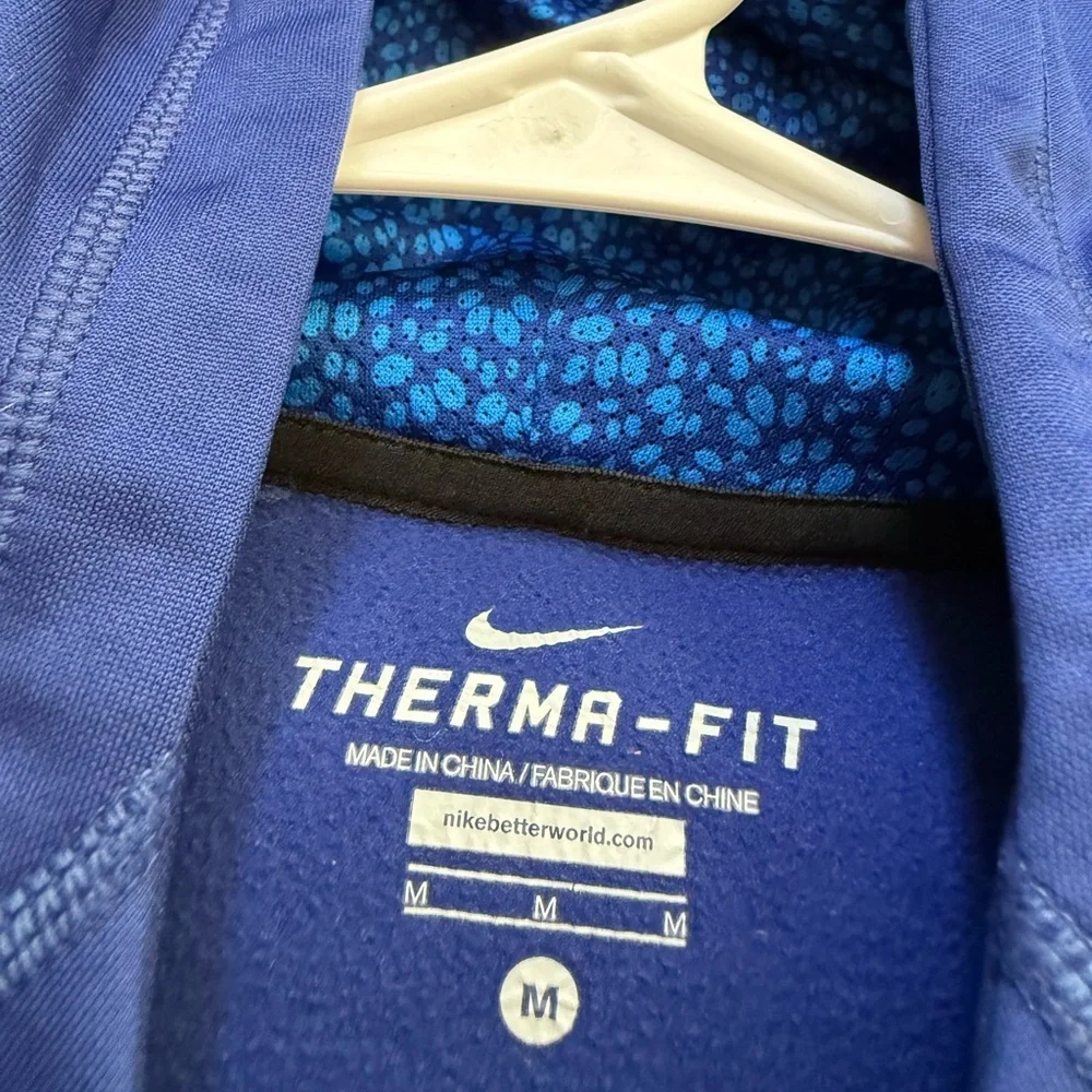 Nike Boys' Royal Blue Hoodie with Contrast Swoosh